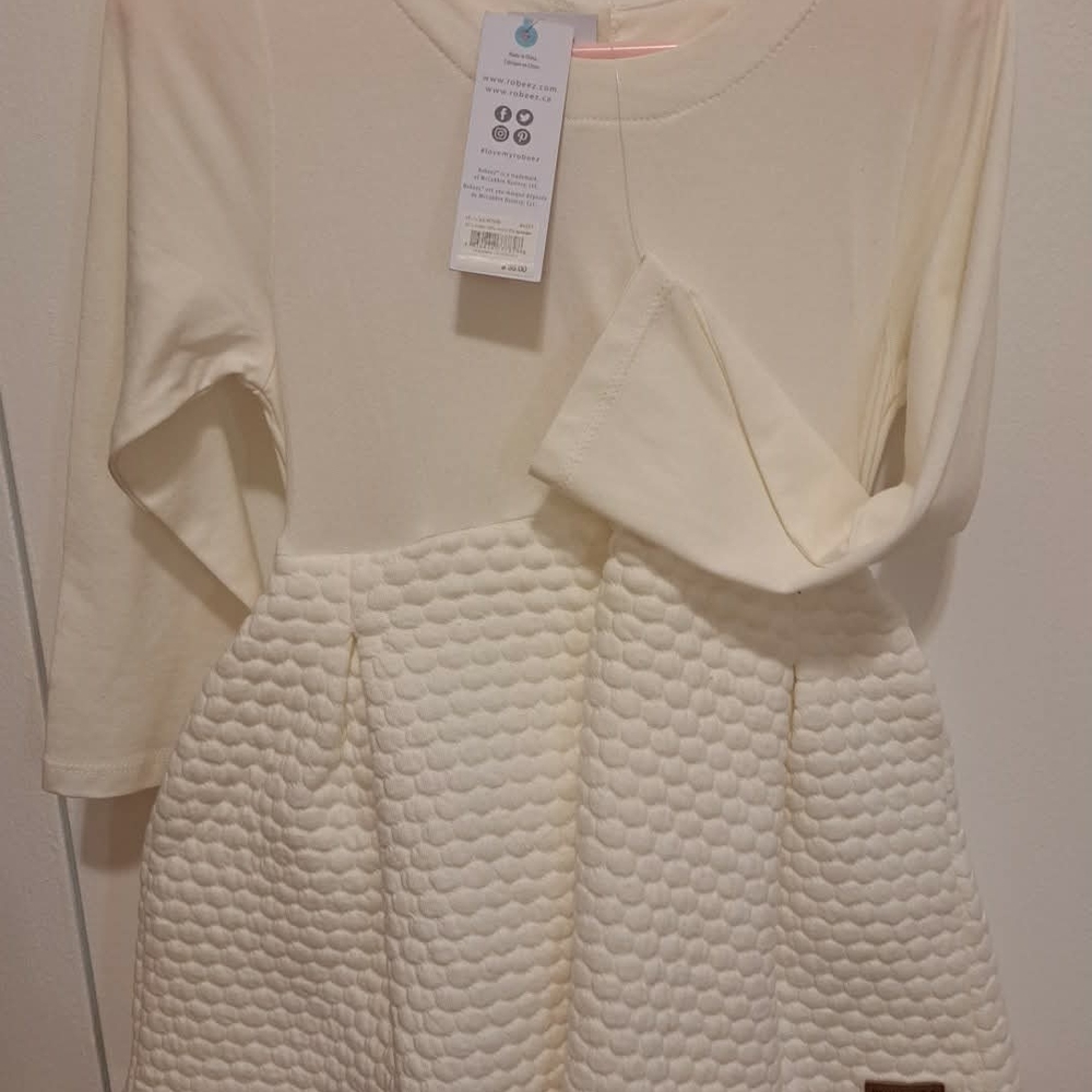 Robeez Cream Long Sleeve Top 18-24 Months